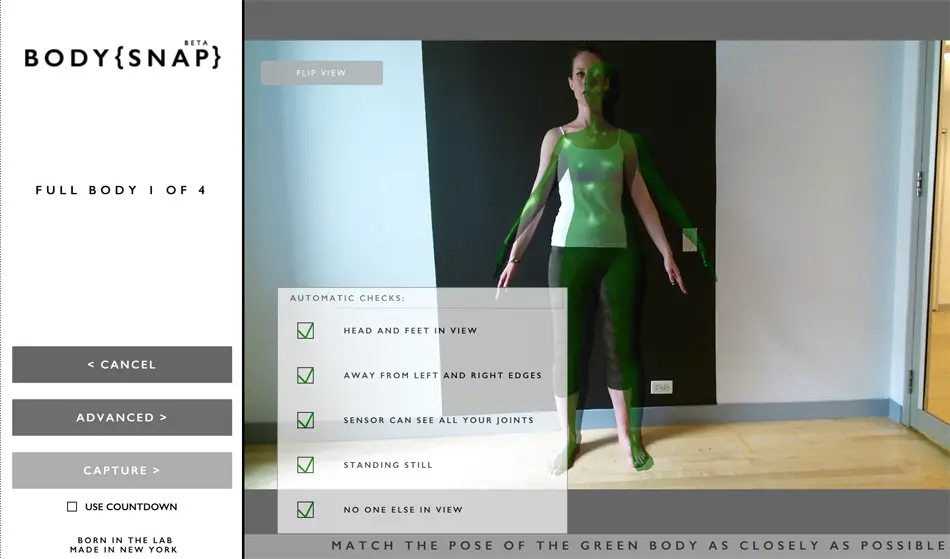 Virtual fitting room beta for Amazon